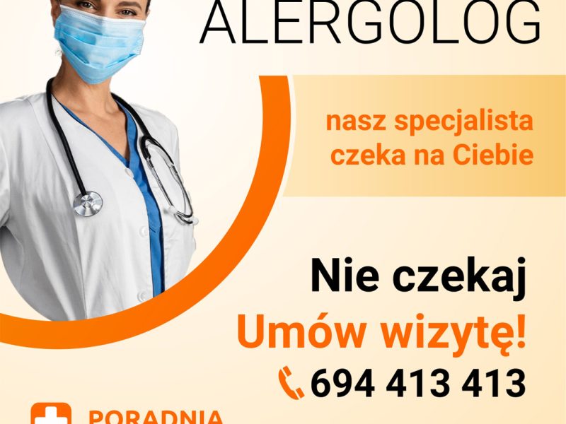 Poradnia Łącko - posty na Fb - ALERGOLOG bk